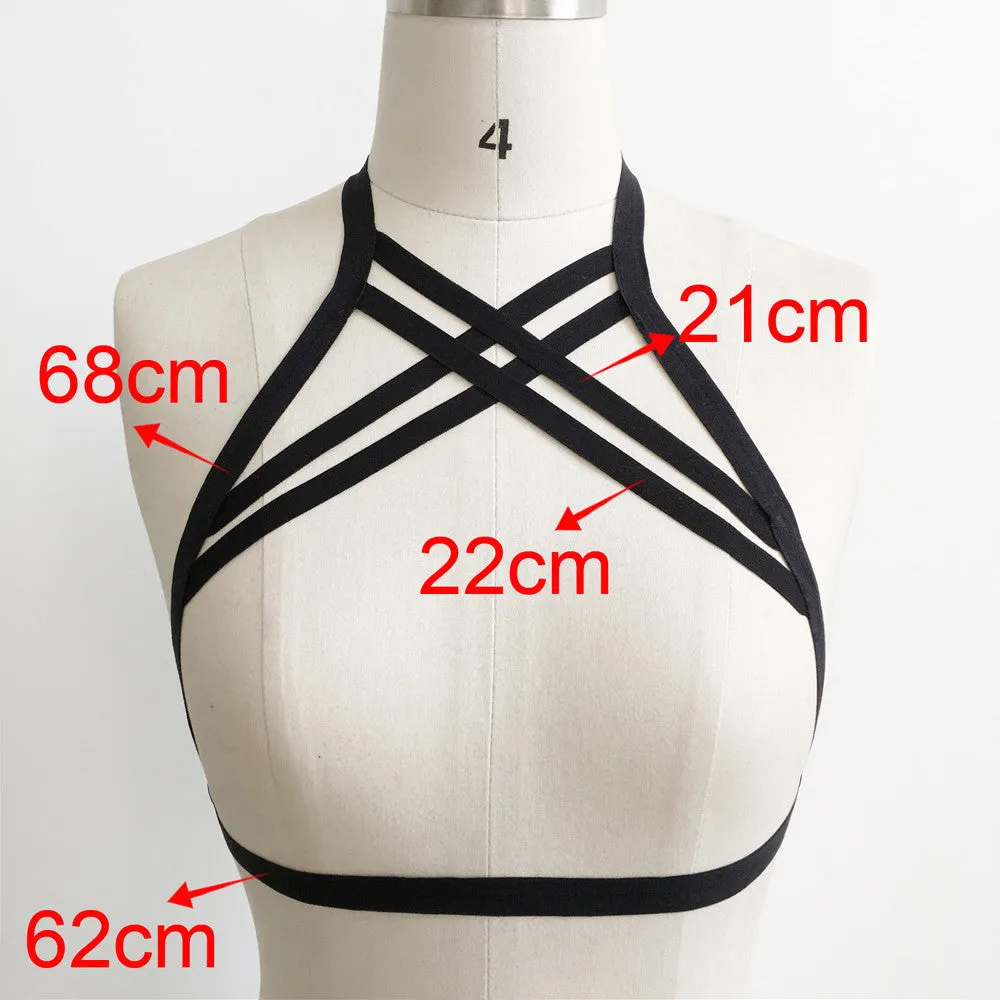 2017 Sexy Women Hollow Strappy Bra Intimates Bra Free Shipping&Wholesale.