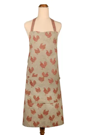 Pink Chicken Henrietta Apron