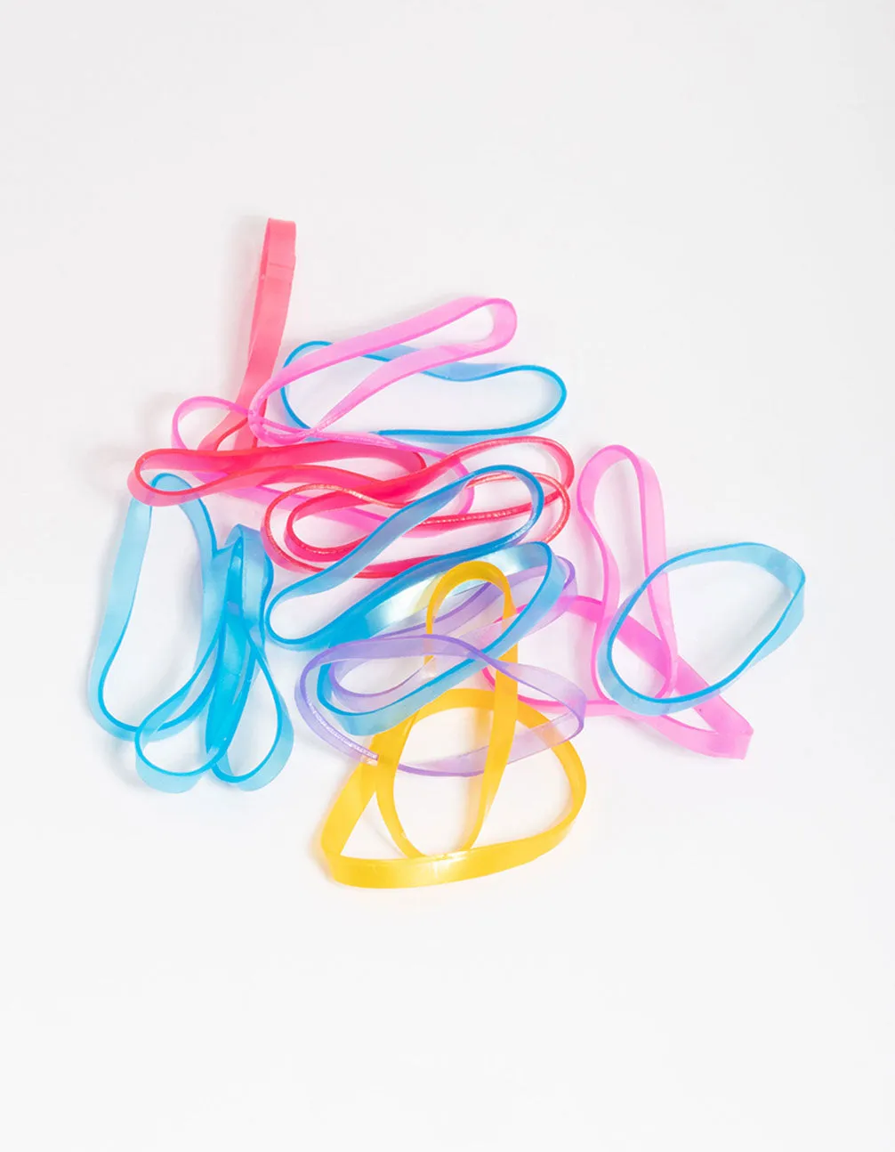 Bright Mini Hair Elastics 60-Pack