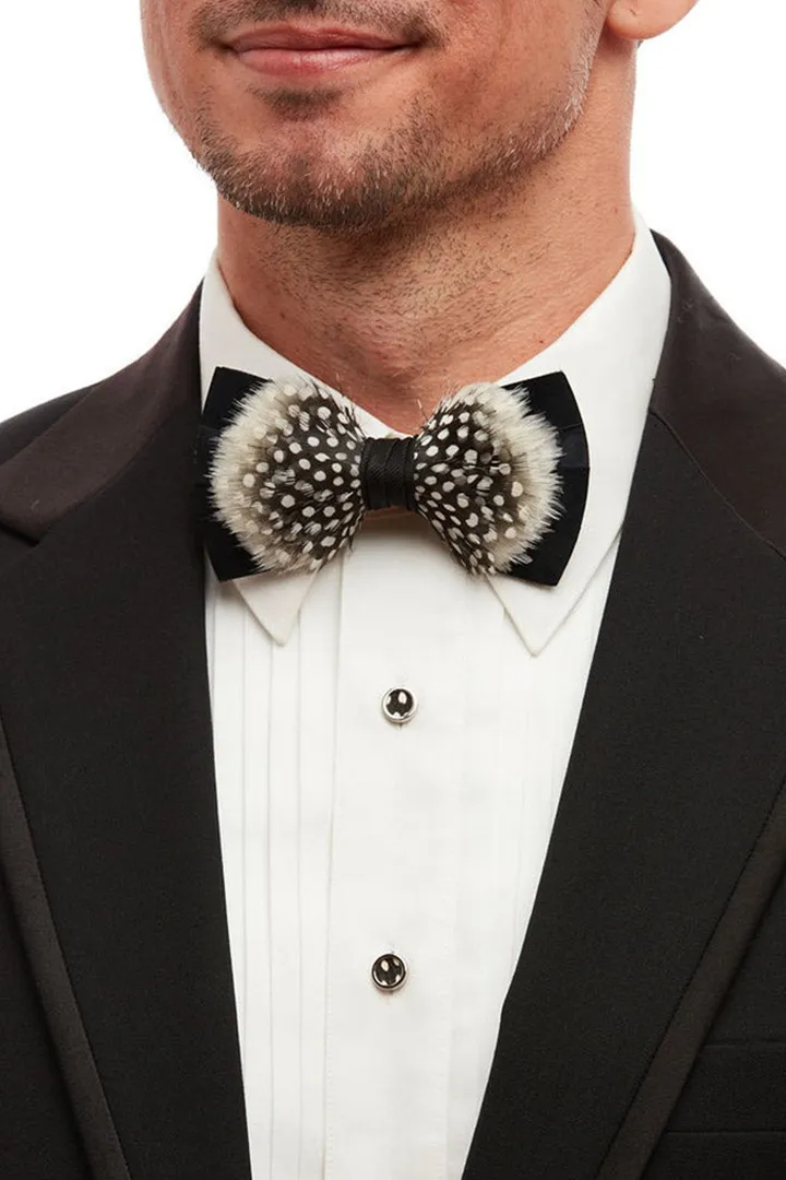 DRIFTER FEATHER BOW TIE