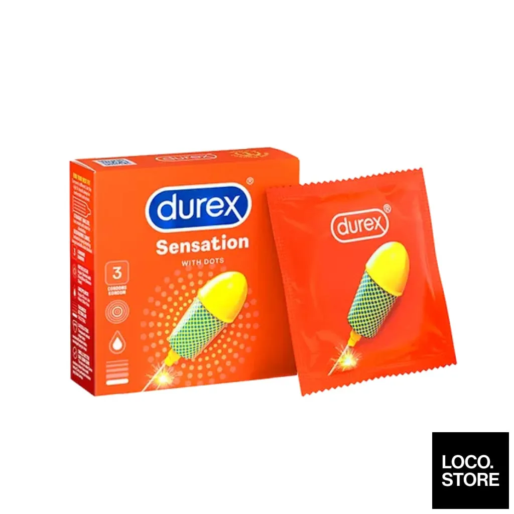 Durex Condoms Sensation 3s