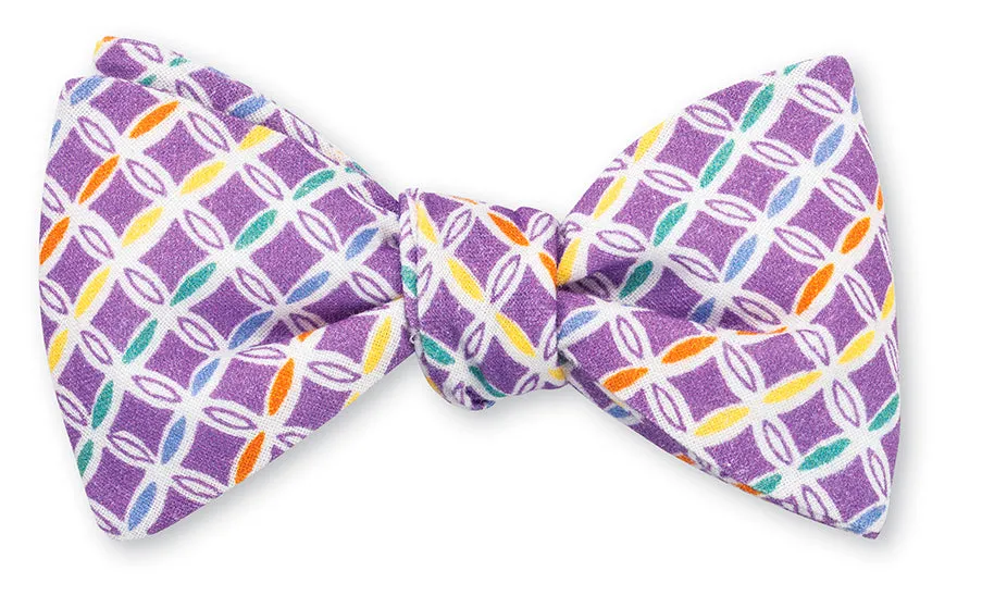 Lavender Cloverdale Bow Tie - B5021