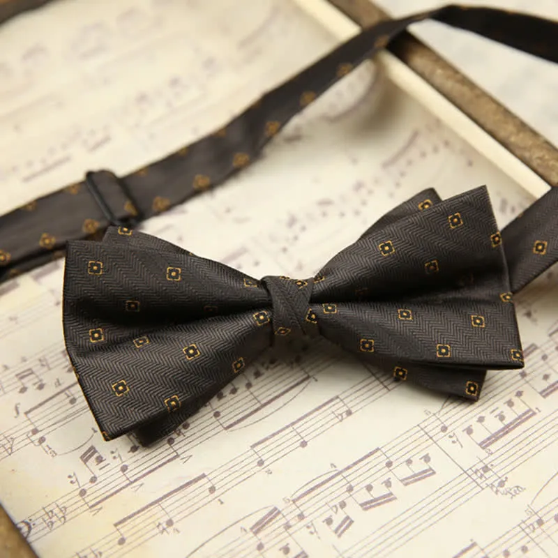 Men's Retro Double Layers Casual Party Decor Bow Tie