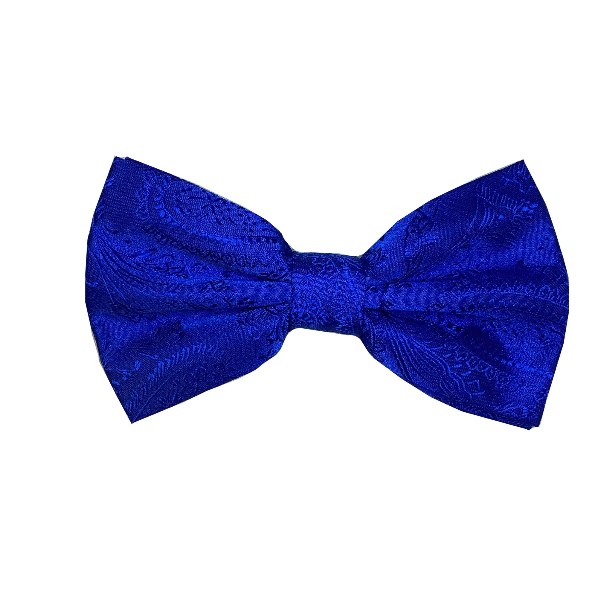 New formal men's pre tied Bow tie paisley pattern wedding