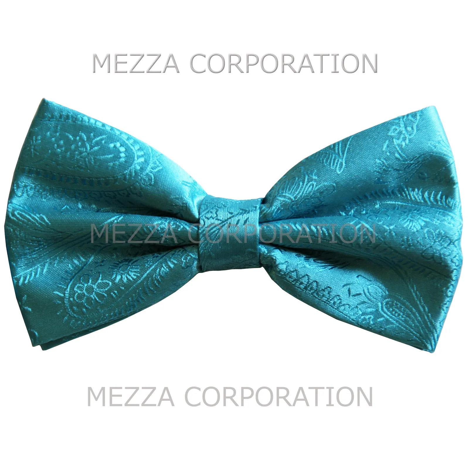 New formal men's pre tied Bow tie paisley pattern wedding