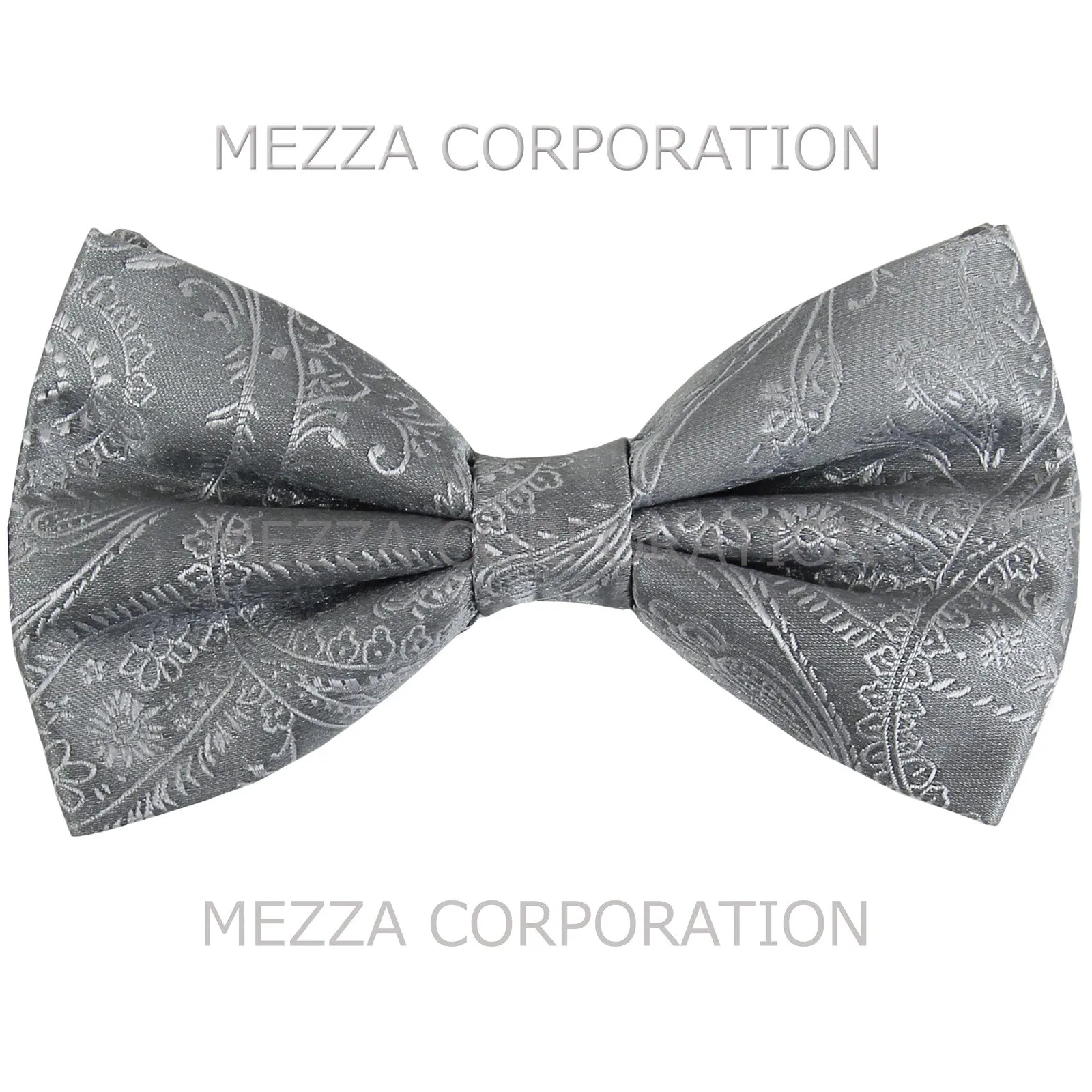 New formal men's pre tied Bow tie paisley pattern wedding