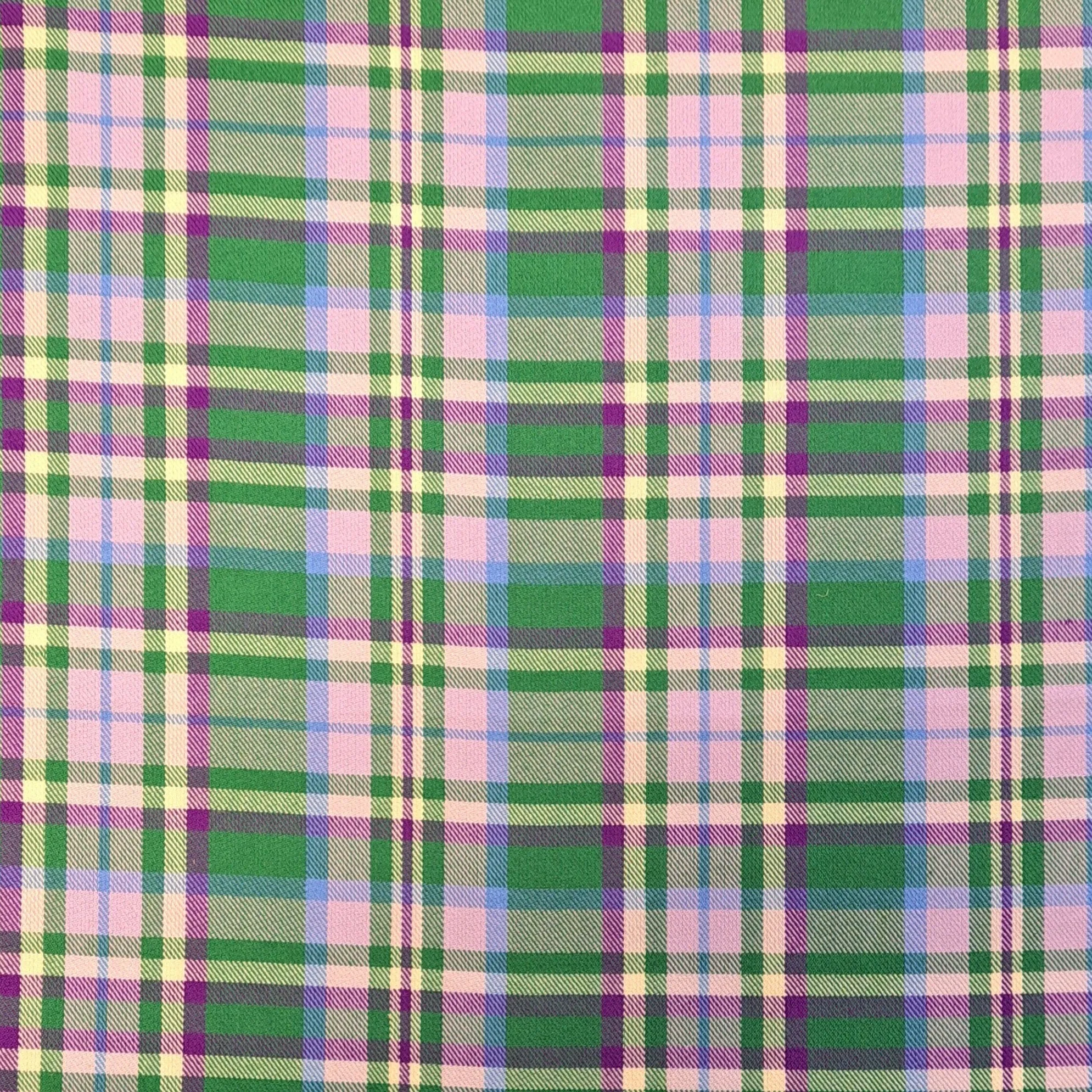 Polyester Viscose Tartan - Glasgow