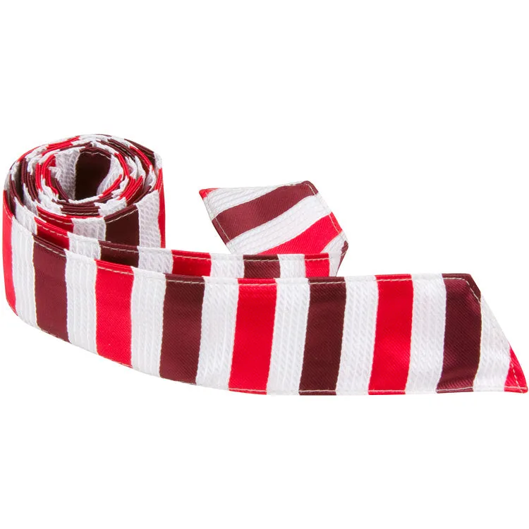 R8 - Red/White/Maroon Stripe - Standard Width