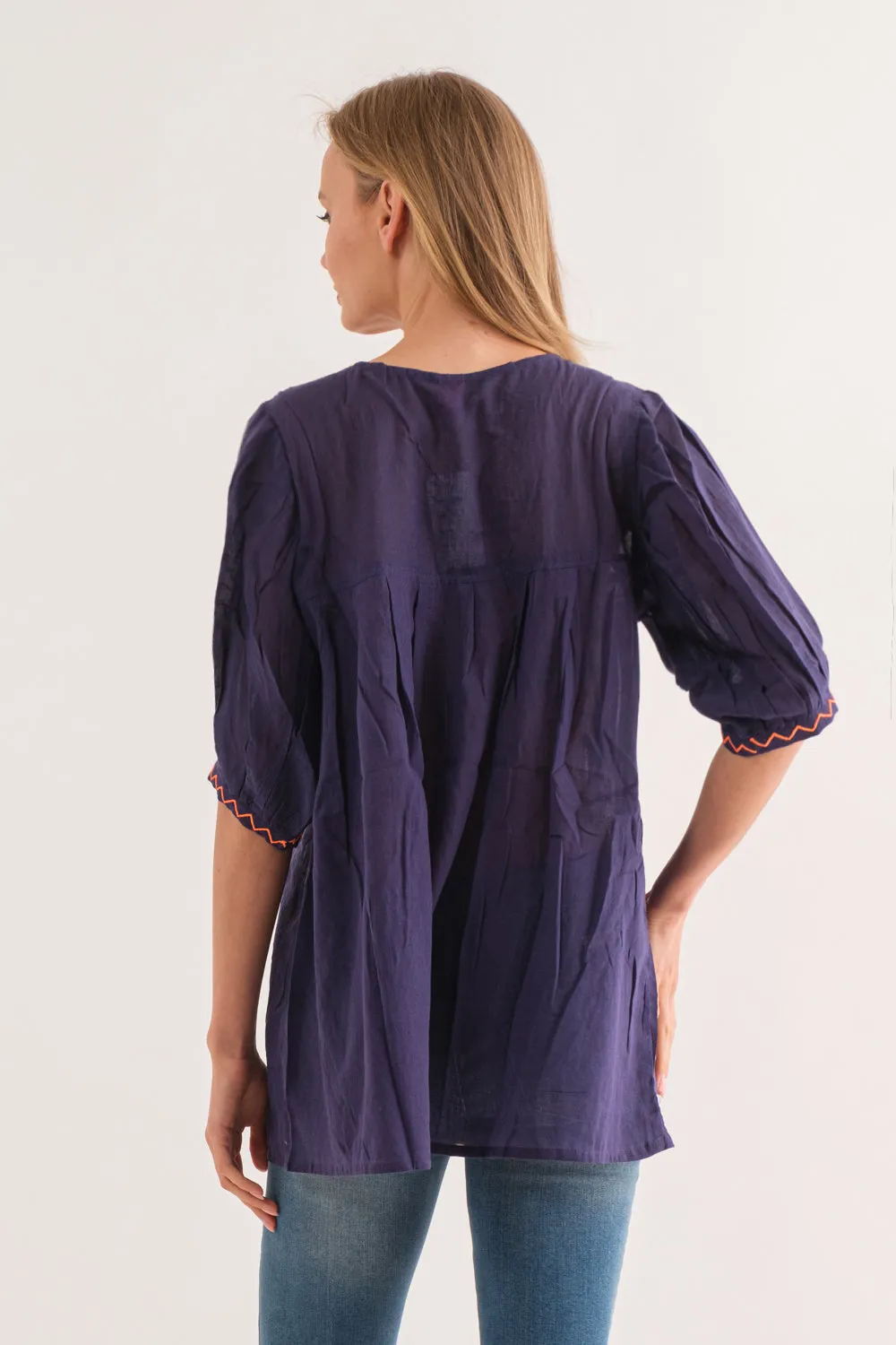 RAJ CRYSTAL INDIGO TOP