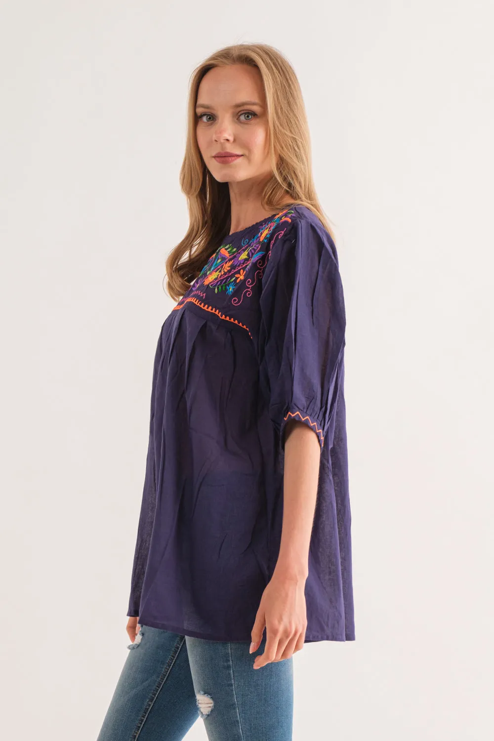 RAJ CRYSTAL INDIGO TOP