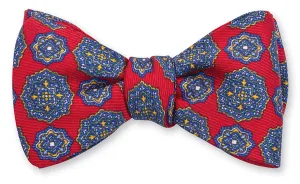 Red Edisto Medallions Bow Tie - B5438