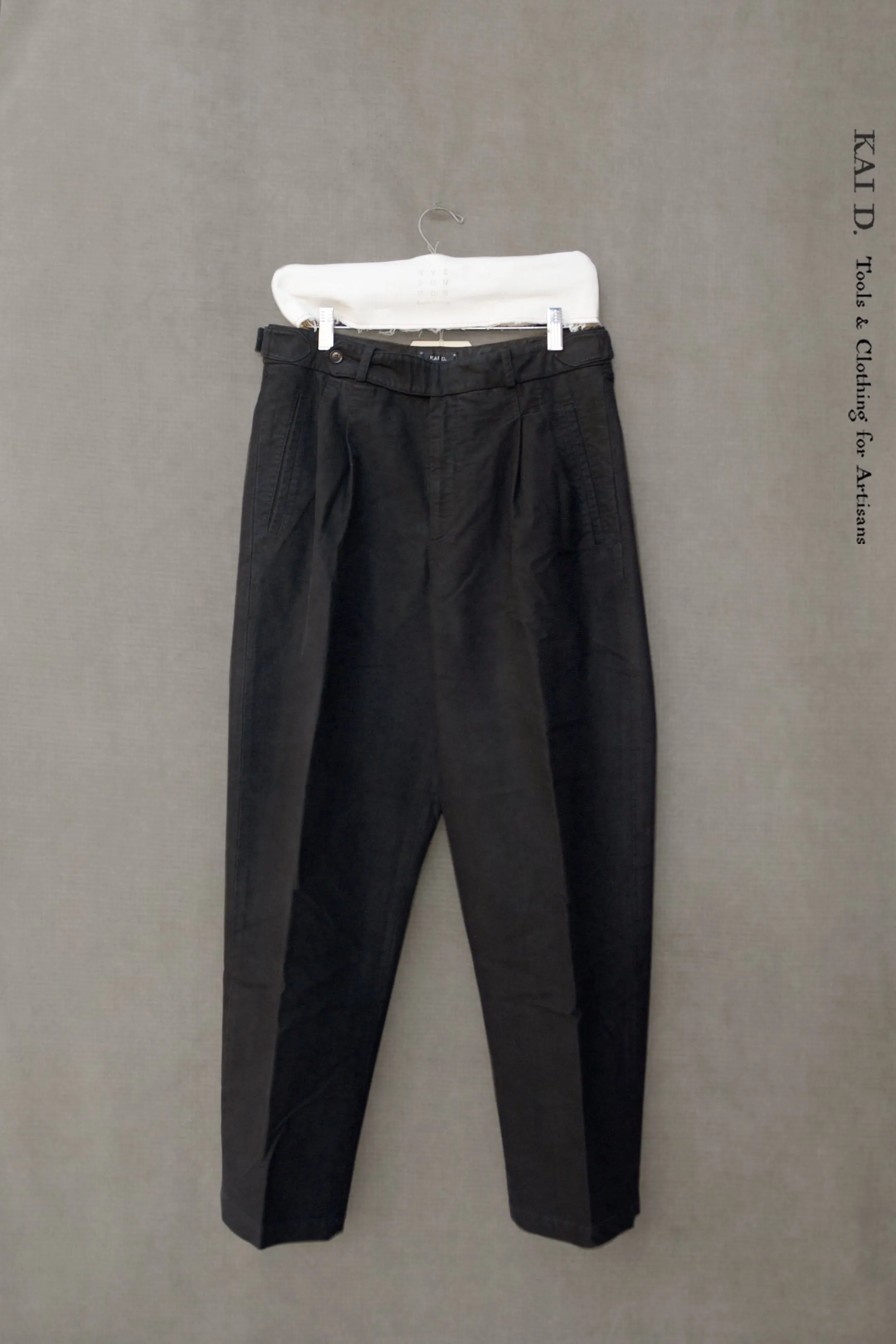 Wide Leg Matisse Pants - Black Baby Moleskin - 32, 34