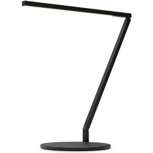 Z-Bar Solo Pro Gen 4 Matte Black Modern LED Desk Lamp with USB Port